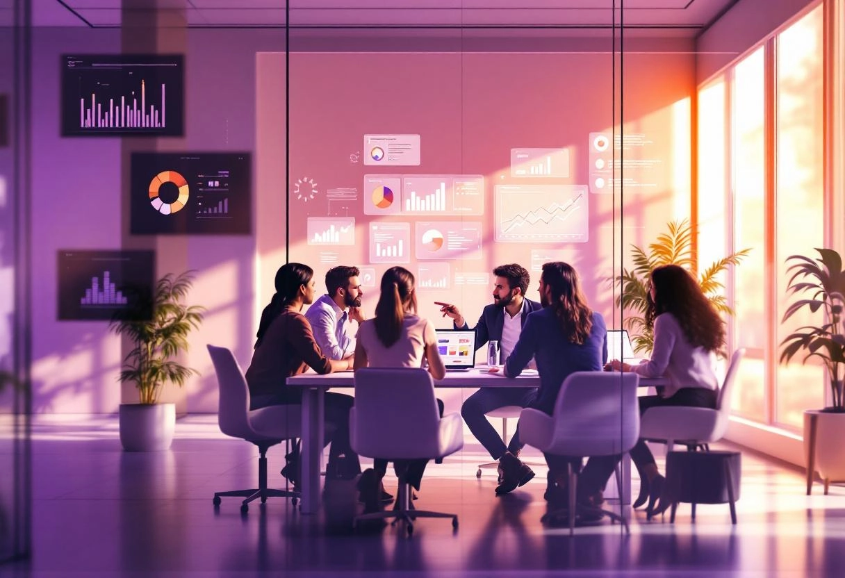 Data analytics and metrics visualization